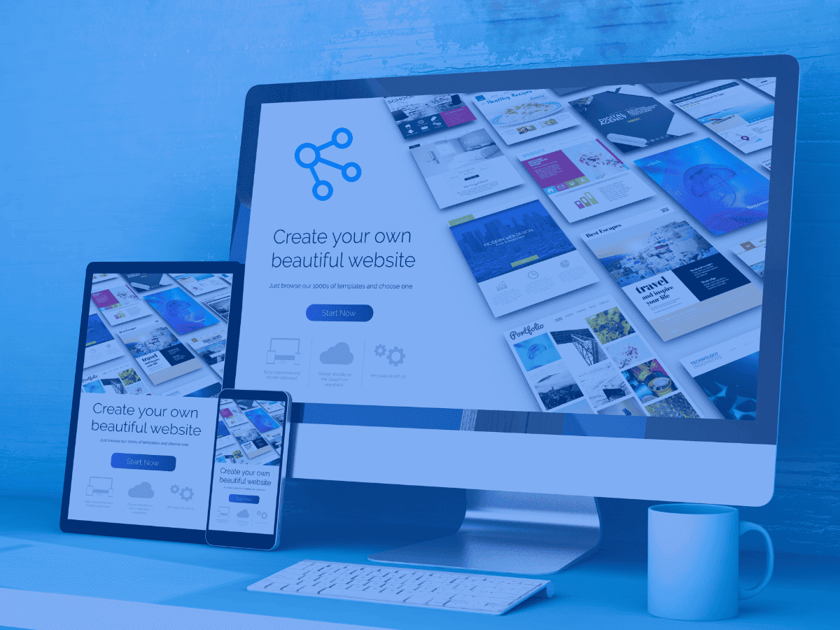 Website builders – Easy tools to create professional, responsive websites without coding